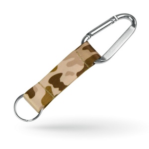 Porte-clés mousqueton + lanière sublimation
