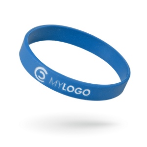 Bracelet silicone embossé