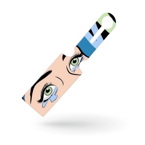 Étiquette PVC personnalisé offset pour bagage