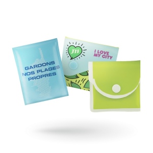 Pochette cendrier PVC souple sérigraphiée