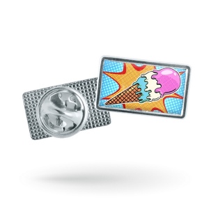 Insigne rond personnalisable