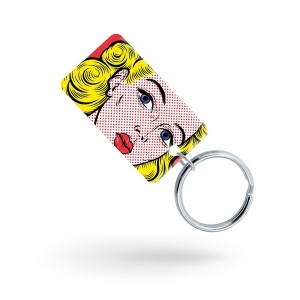 Porte-clés carte de fidélité PVC