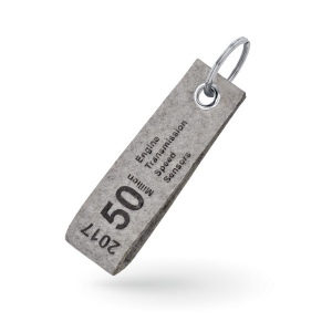 Porte-clés feutrine personnalisé (100 x 30 mm)
