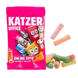 Bonbons à mâcher Mini HITSCHIES acidulés, sachet conventionnel