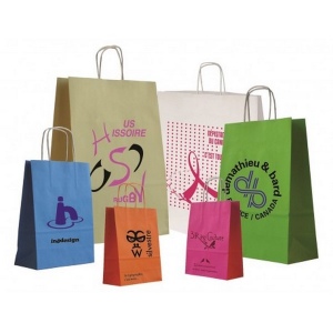 Sac papier kraft couleur biodégradable 100 g