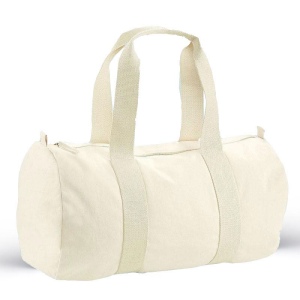 Sac de sport coton 50x25 330gr Anses Bleu