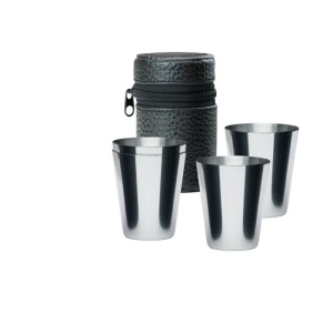 Set de petits verres en acier 4 pièces CHEERS 30 ml