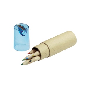 Crayons 6 pcs avec taille-crayon FARVE