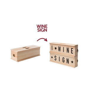 Rackack Wine Sign