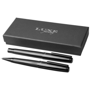 Cadeaux entreprise personnalisés - Coffret stylo bille Parker argent