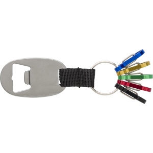 Porte-clés en aluminium Courtney