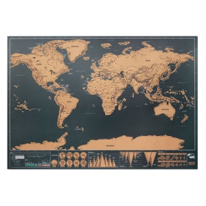 BEEN THERE - Carte du monde à gratter