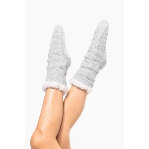 Chaussettes lounge doublées sherpa