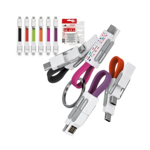 CABLE DE CHARGE RAPIDE (20 W) ET TRANSFERT DE DONNEES 6 EN 1