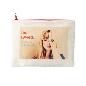 Trousse fourre tout zippée