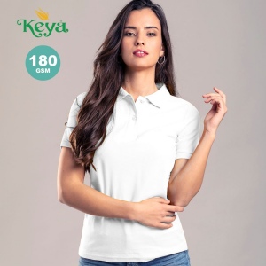 Polo Femme Blanc ""keya"" - WPS180