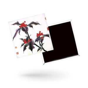 Magnet imprimé en étain personnalisable (80 x 53 mm)