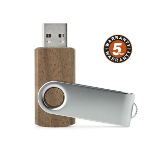 Clé USB TWISTER 16 GB bois foncé
