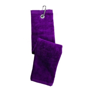 Serviette golf SVT - Violet - Trifold