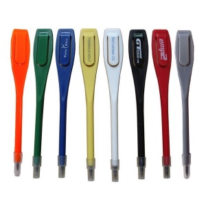 Crayon plastique mine papier