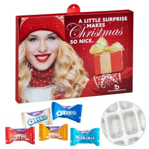 Calendrier de l'avent Premium cadeau avec Assortiment de Milka Favourites