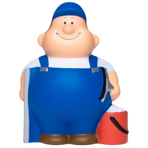 Squeezie Bert laveur de vitre