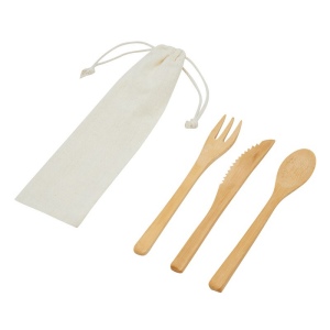 Ensemble de couverts en bambou NATURAL TRIP