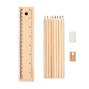 TODO SET - Set de 12 crayons en bois