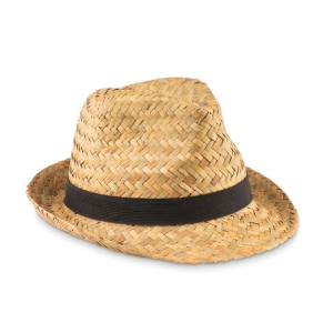 MONTEVIDEO - Chapeau en paille naturelle