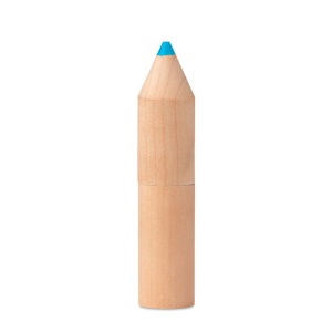 PETIT COLORET - 6 crayons dans un étui en bois
