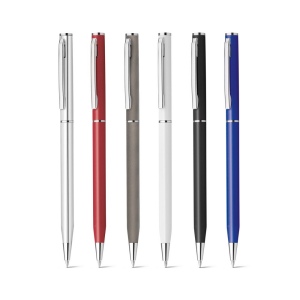 LESLEY METALLIC. Stylo en métal avec clip