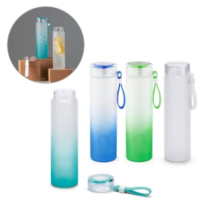 WILLIAMS. Bouteille en verre borosilicate et bouchon en AS 470 mL