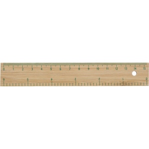 Règle en bambou de 15 cm Greta