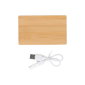 Chargeur en bambou de 4 000mAh Ruby