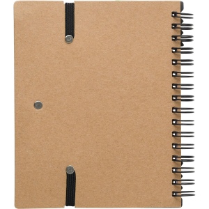 Carnet à spirale en papier recyclé Angela