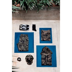 T-shirt camo manches courtes homme