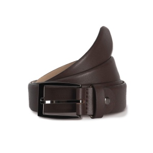 Ceinture classique à bord arrondi réglable