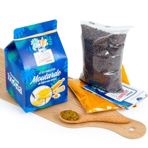 MINI COFFRET QUADRI POUR RÉALISER SA MOUTARDE DE DIJON