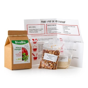 MINI COFFRET KRAFT POUR RÉALISER SON KETCHUP