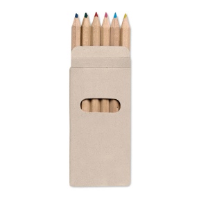 ABIGAIL - 6 Crayons de couleur