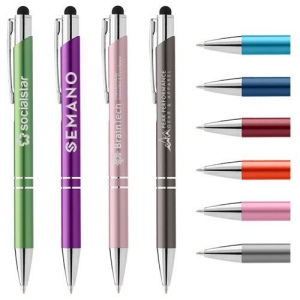 Stylo Crosby Mat Stylet coté clip (+Colour Jet)