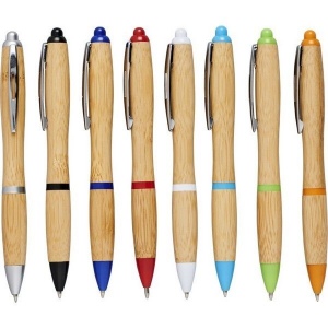 Stylo à bille NASH BAMBOU Encre bleue
