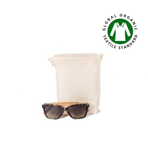 Pochon coton noir S 15x20