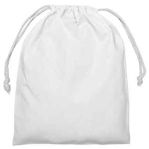 Pochon coton - Blanc FIDJI M 155