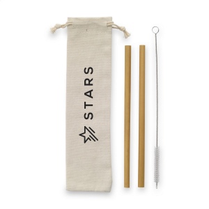 ECO Bamboe Straw Set  pailles en bambou