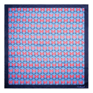 Foulard Pontia Bleu Clair