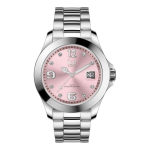 ICE steel-Classic Rose Clair SR Stones-Moyenne-3H