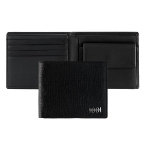 Portefeuille porte-monnaie Irving Noir