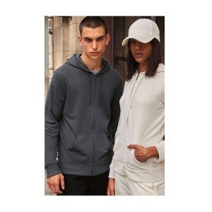 Sweat capuche zippé organique