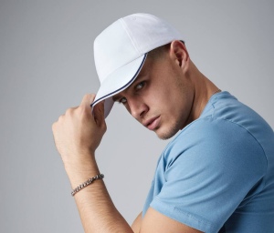 Casquette authentic visière passepoilée